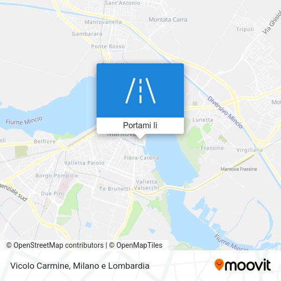 Mappa Vicolo Carmine