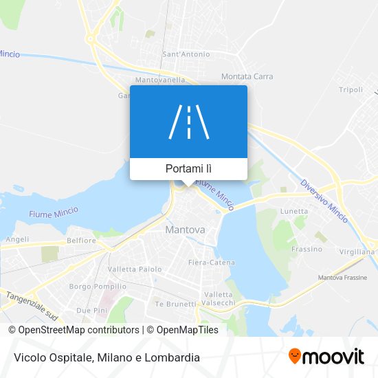 Mappa Vicolo Ospitale