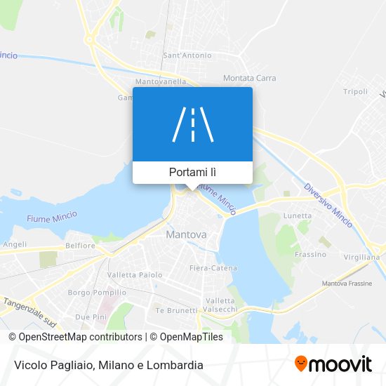 Mappa Vicolo Pagliaio