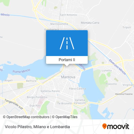 Mappa Vicolo Pilastro