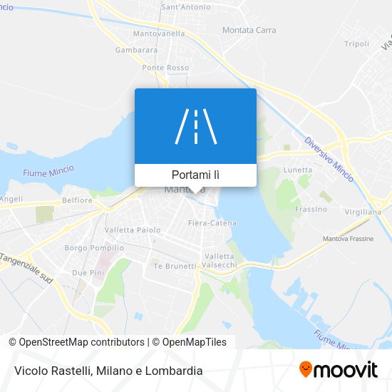 Mappa Vicolo Rastelli