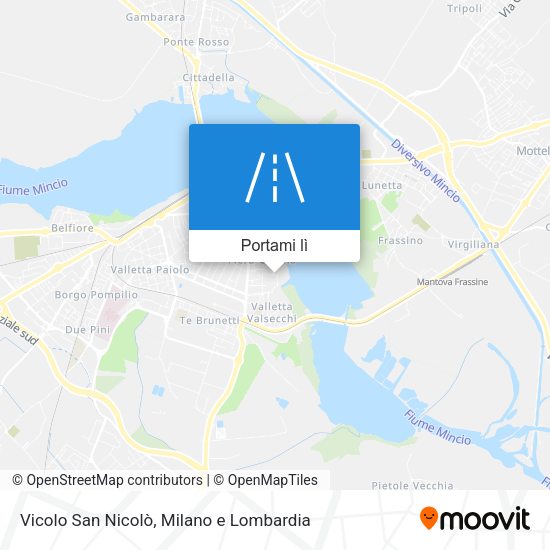 Mappa Vicolo San Nicolò