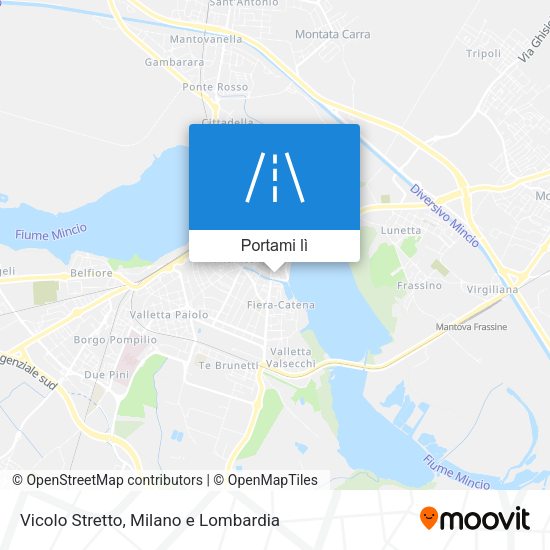 Mappa Vicolo Stretto
