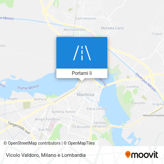 Mappa Vicolo Valdoro