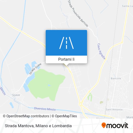 Mappa Strada Mantova