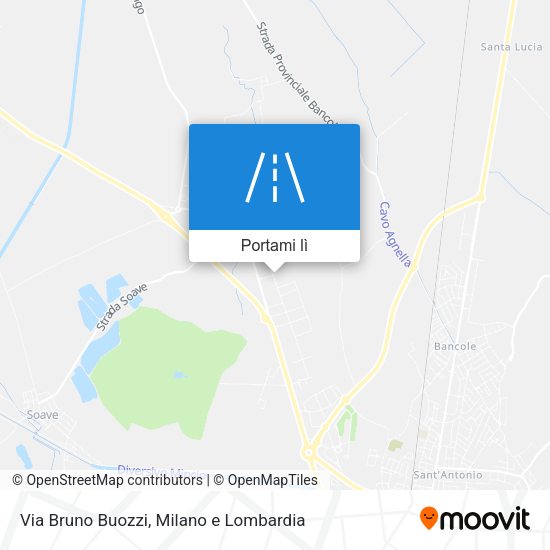 Mappa Via Bruno Buozzi