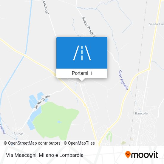 Mappa Via Mascagni
