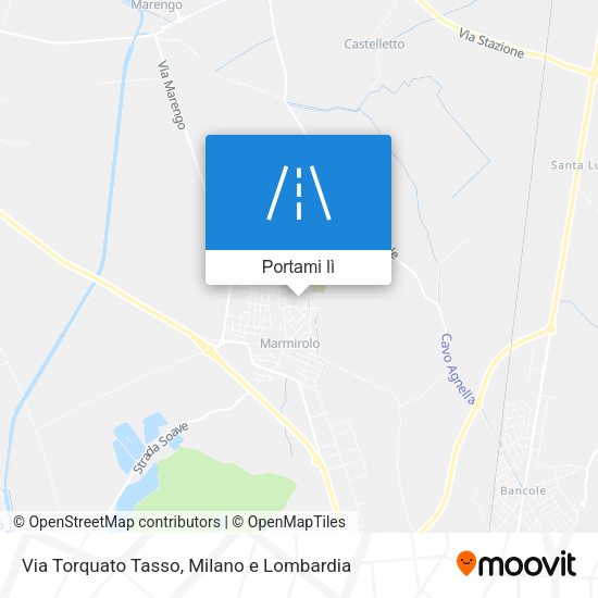 Mappa Via Torquato Tasso