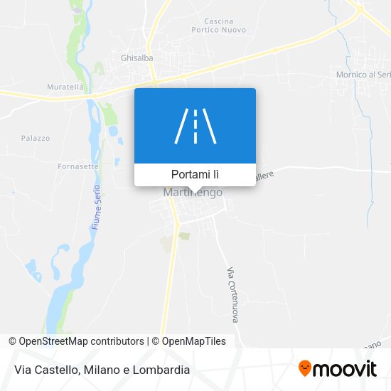 Mappa Via Castello