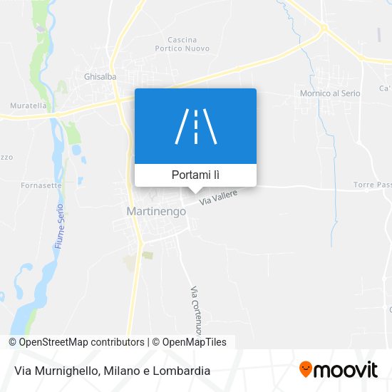 Mappa Via Murnighello