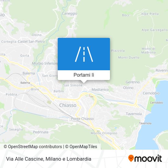 Mappa Via Alle Cascine
