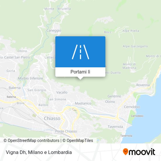Mappa Vigna Dh