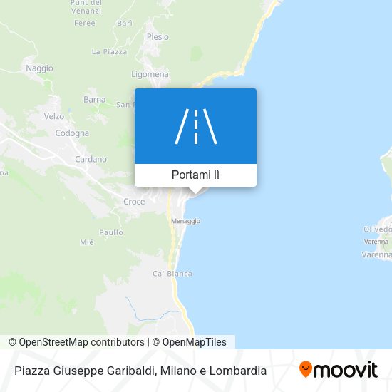 Mappa Piazza Giuseppe Garibaldi
