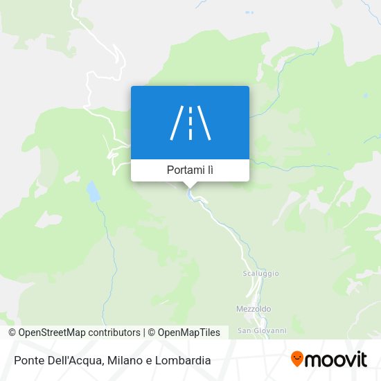 Mappa Ponte Dell'Acqua