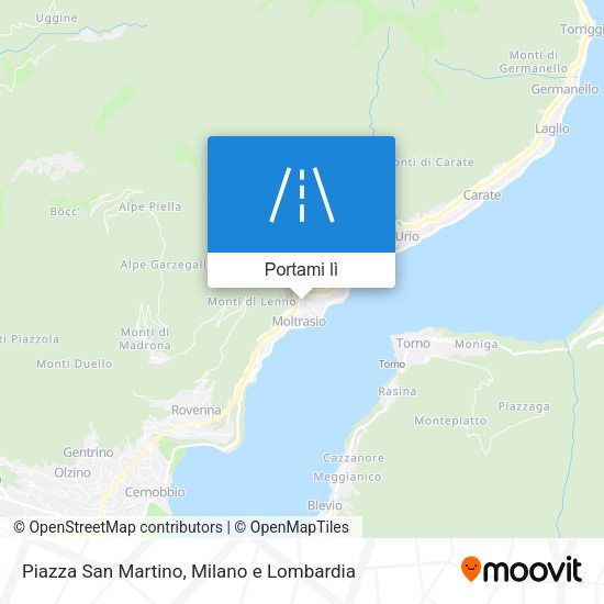 Mappa Piazza San Martino