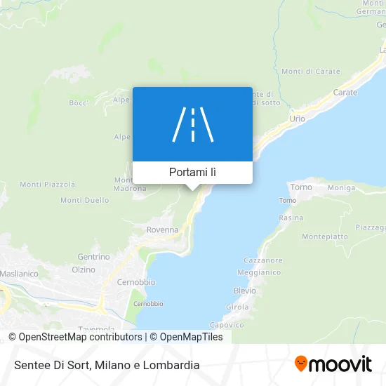 Mappa Sentee Di Sort