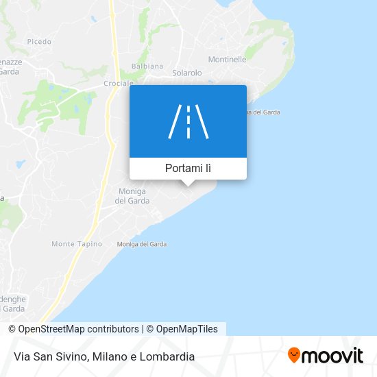 Mappa Via San Sivino