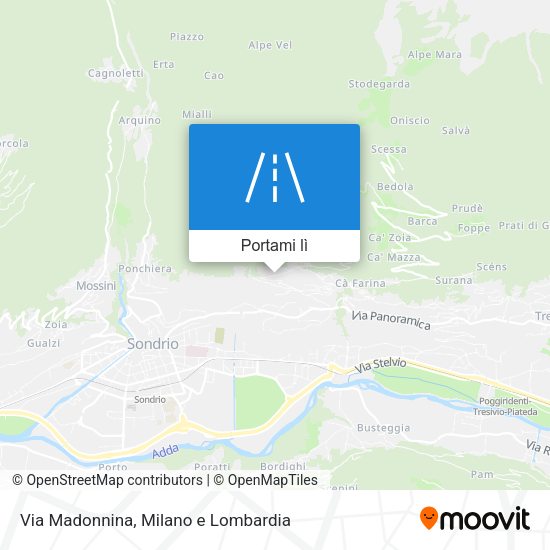 Mappa Via Madonnina