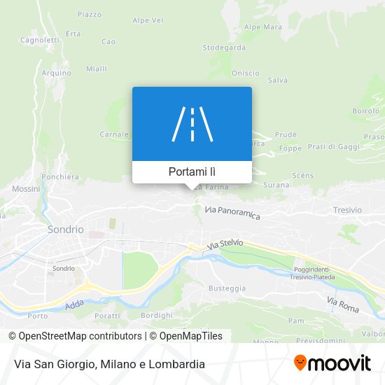 Mappa Via San Giorgio