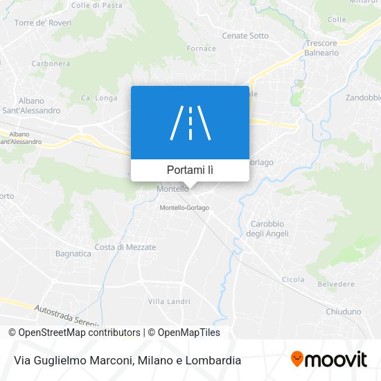 Mappa Via Guglielmo Marconi
