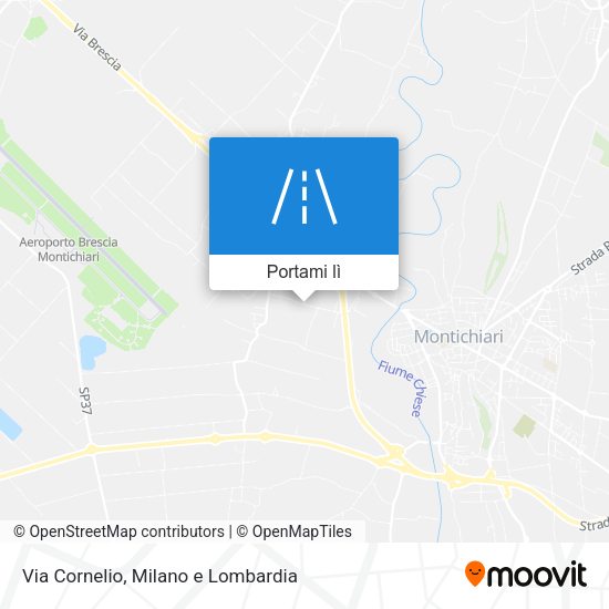 Mappa Via Cornelio