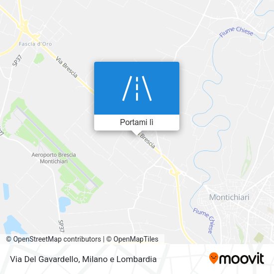 Mappa Via Del Gavardello