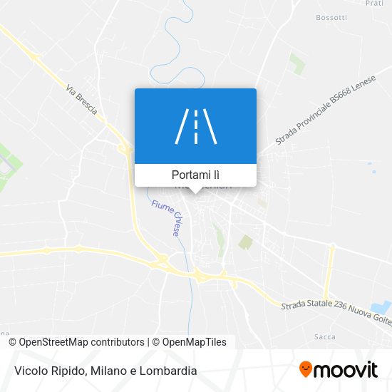 Mappa Vicolo Ripido