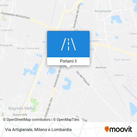 Mappa Via Artigianale