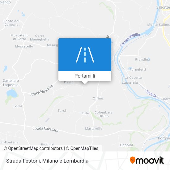 Mappa Strada Festoni