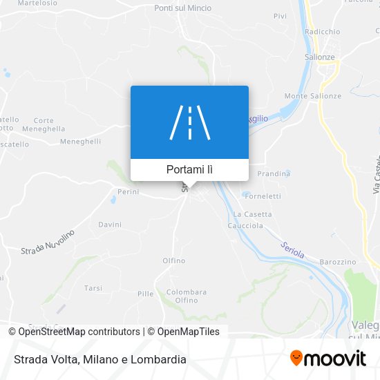 Mappa Strada Volta