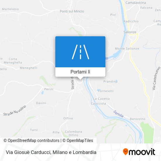 Mappa Via Giosuè Carducci