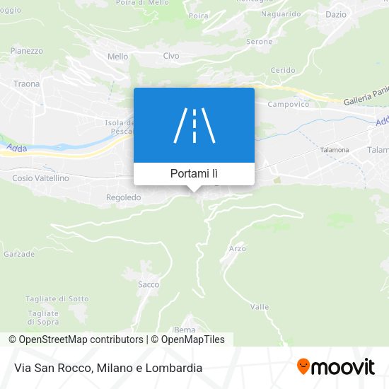 Mappa Via San Rocco