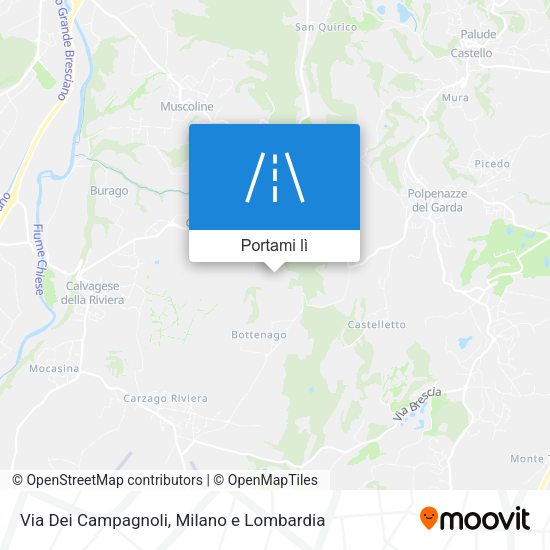 Mappa Via Dei Campagnoli