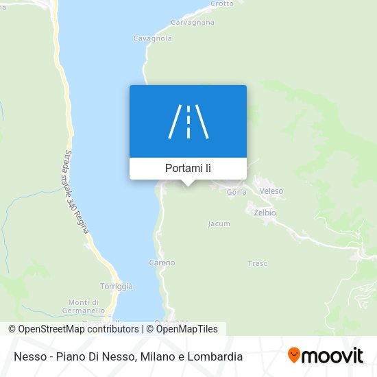 Mappa Nesso - Piano Di Nesso