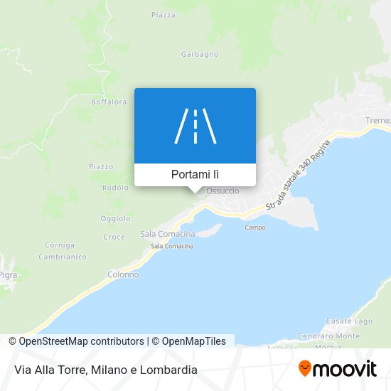 Mappa Via Alla Torre