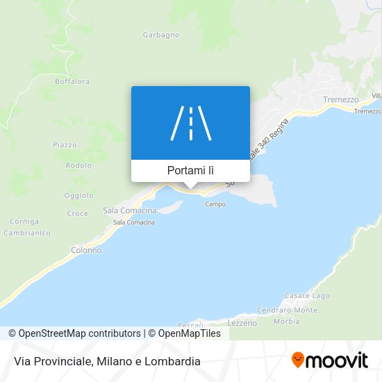 Mappa Via Provinciale