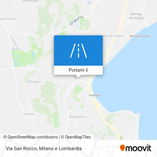 Mappa Via San Rocco