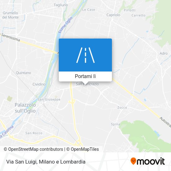 Mappa Via San Luigi