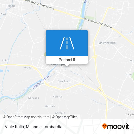 Mappa Viale Italia