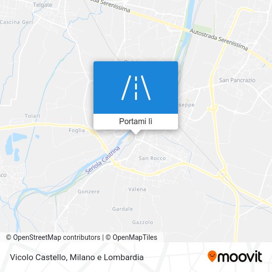 Mappa Vicolo Castello
