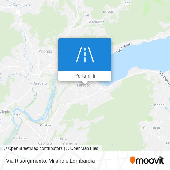 Mappa Via Risorgimento