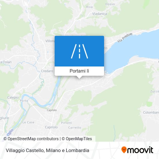 Mappa Villaggio Castello