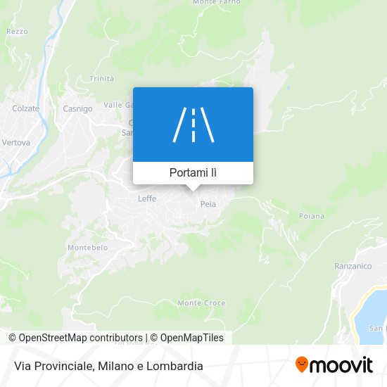 Mappa Via Provinciale