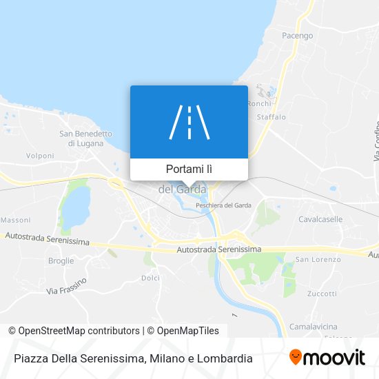Mappa Piazza Della Serenissima