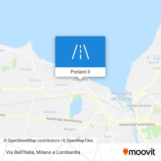Mappa Via Bell'Italia