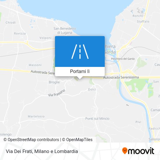 Mappa Via Dei Frati