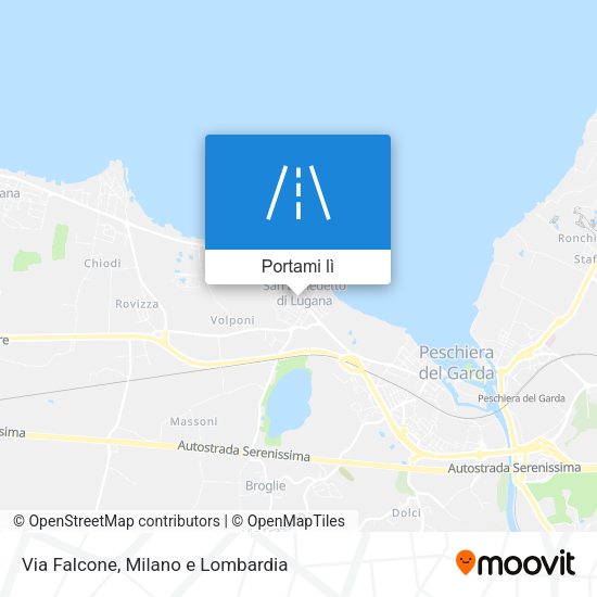 Mappa Via Falcone