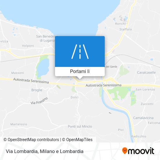 Mappa Via Lombardia