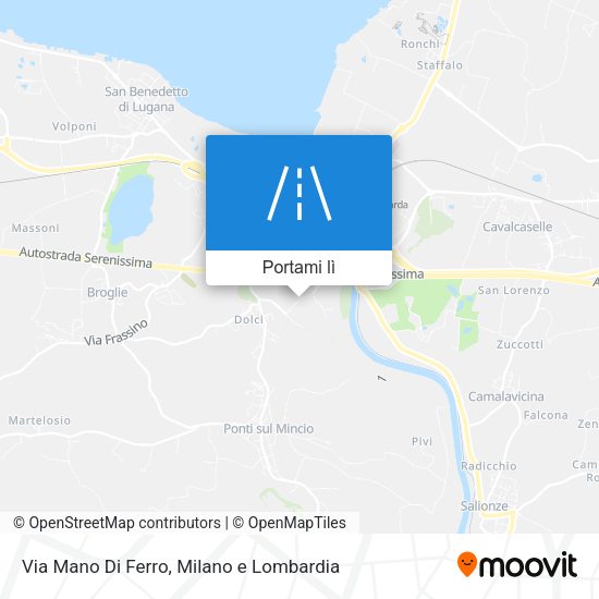 Mappa Via Mano Di Ferro
