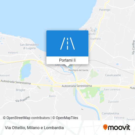 Mappa Via Ottellio